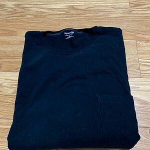 St. John's Bay Black Long Sleeve Tee